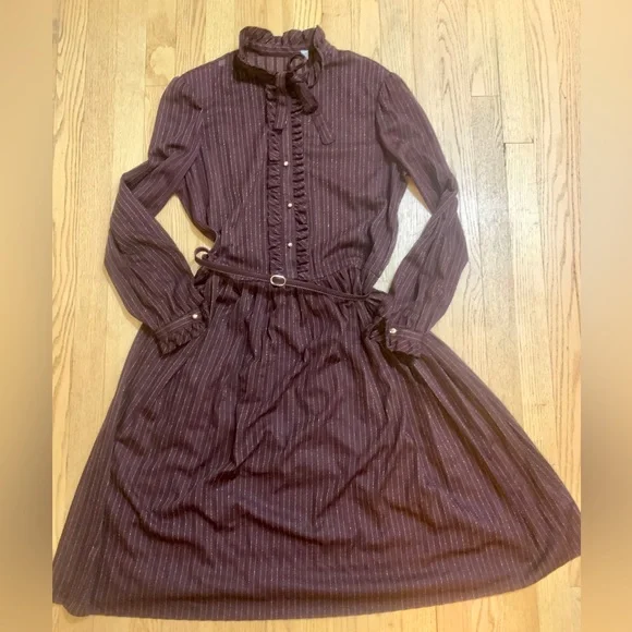 ‼️SOLD ON DEPOP‼️Vintage 70s Sheer Dress ✨ - Picture 6 of 8